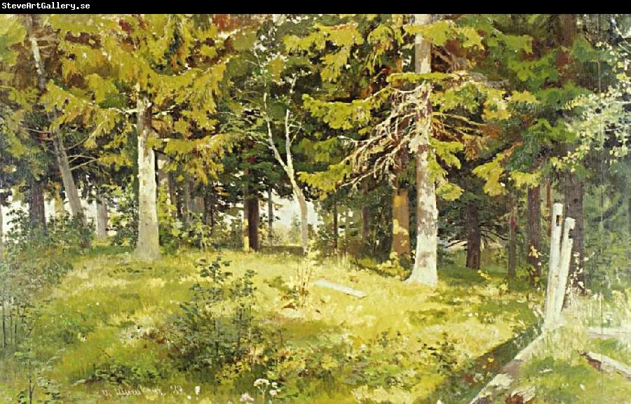 Ivan Shishkin Glade in a Forest